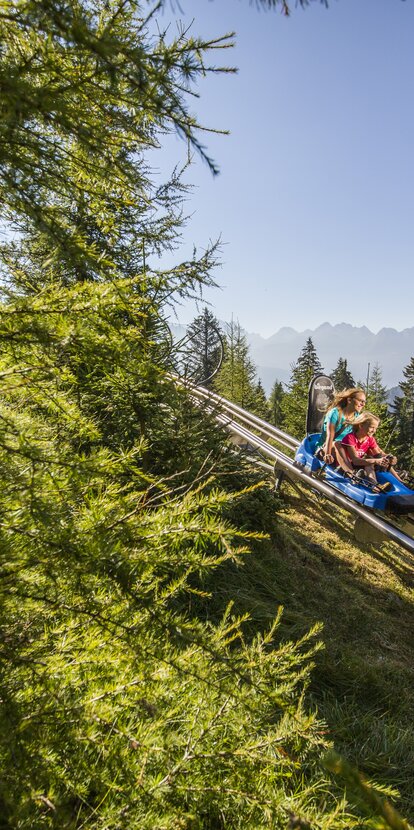 Alpine Coaster the summer rollercoaster in Gardon